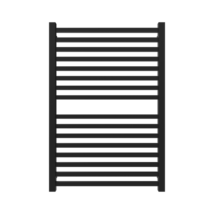 Amba Products Q2942MB Quadro 16-Bar Hardwired Towel Warmer - 4.375 x 29.125 x 42.625 in. - Matte Black Finish
